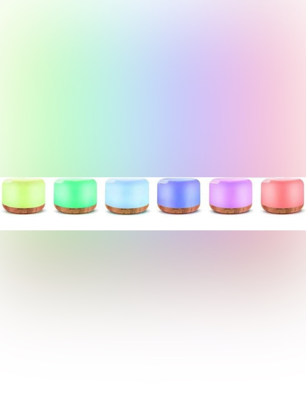 NEW NOBRAND Electronic Ultrasonic Light Changing Oil Diffuser Humidifier 300 ML